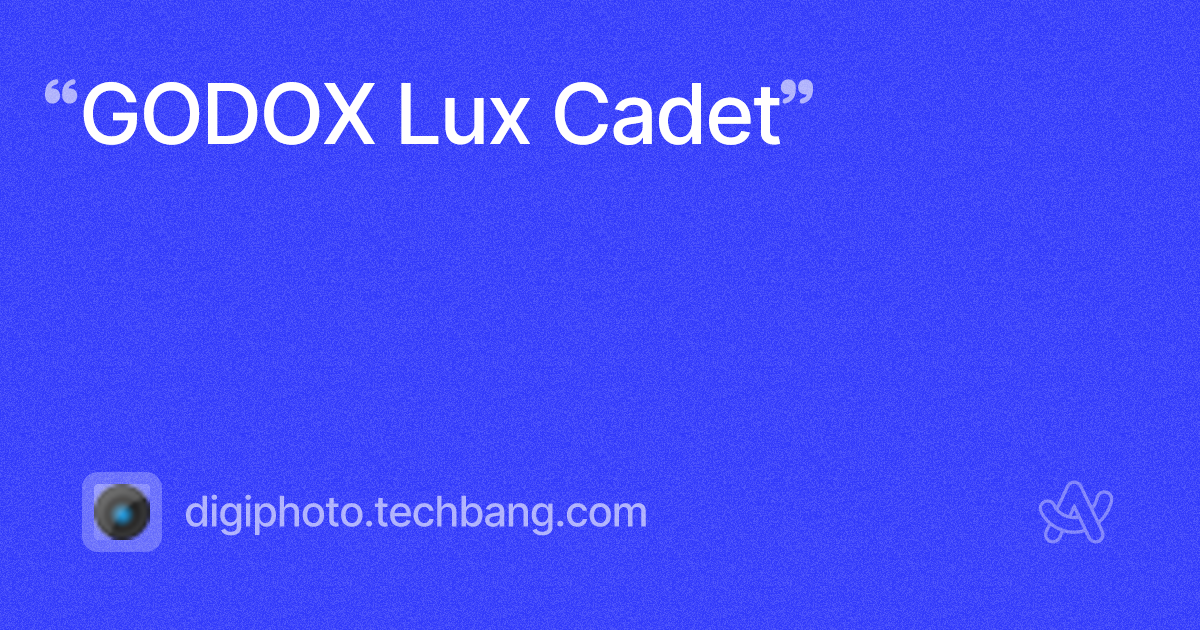 [閒聊] 神牛新復古閃燈發佈GODOX Lux Elf